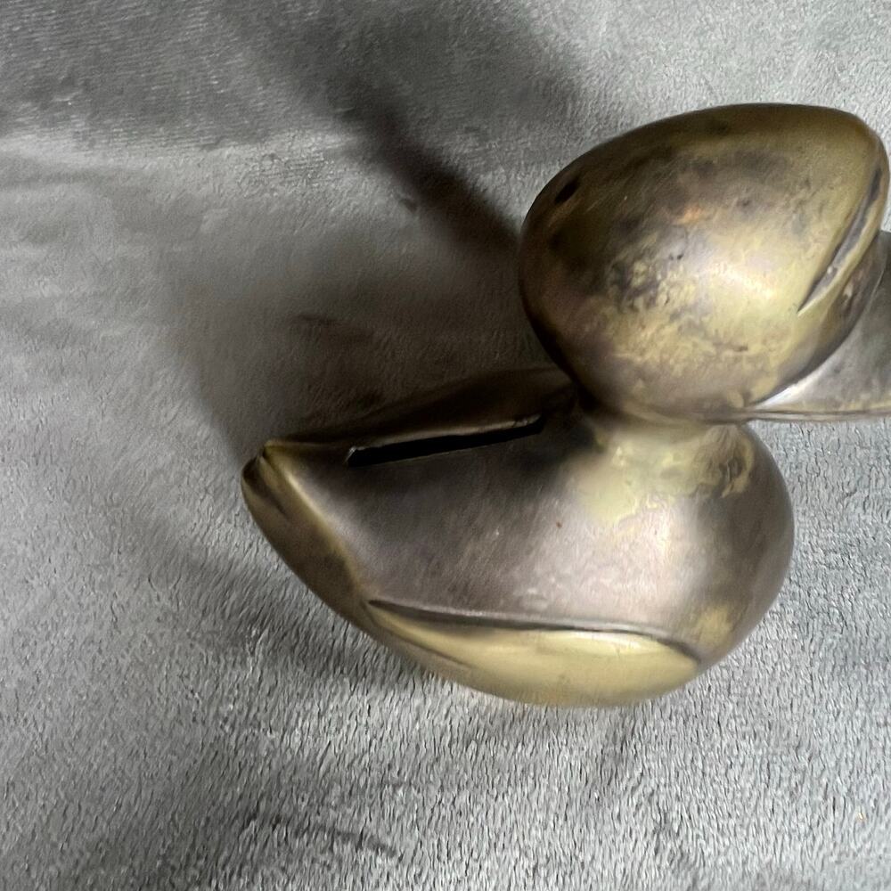 Vintage Brass Duck Figurine - Picture 4 of 7